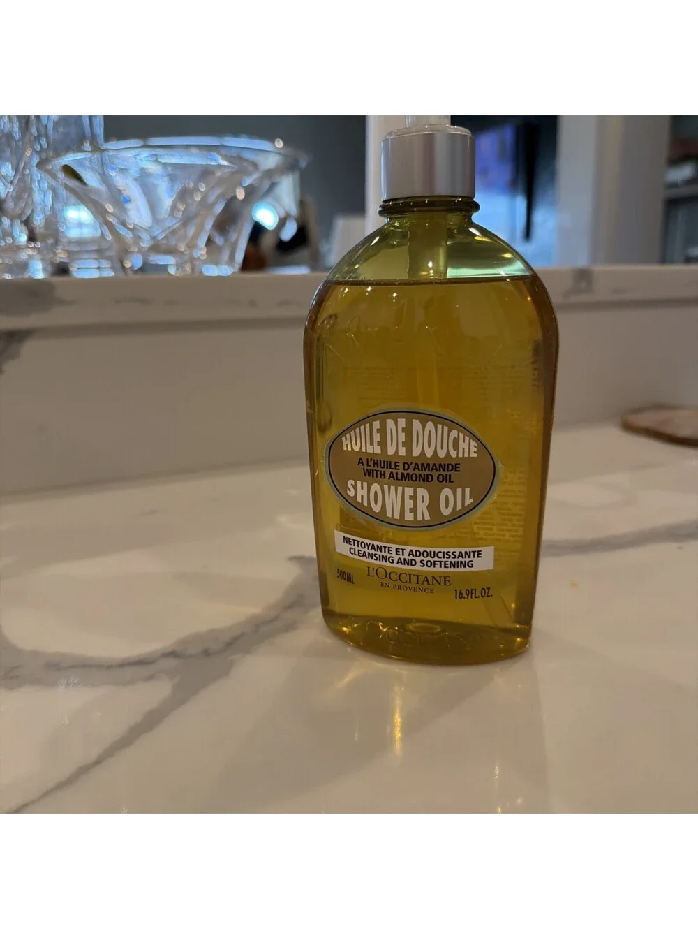 L'occitane Amande Huile De Douche Shower Oil 16.9 fl New